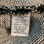 Habitat Clothes to Live In Women Knit V Neck Tunic Sweater Small Artsy Lagenlook Black Photo 3