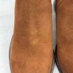 Seychelles  Suede Ankle Boots Heel‎ Stacked Brown Leather Size 7 Photo 1