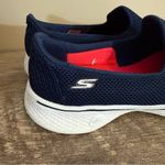 Skechers  Go Walk 4 Mesh Sneakers Casual Shoes Women’s Size 9 Navy Comfort Photo 9