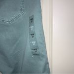 Silver Jeans Isbister High Rise Ankle Straight Jeans Womens 16Wx27 Sage Green Photo 7