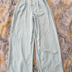 House of Harlow 1960 light blue wide leg trouser pants size small Photo 0