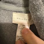 MELLODAY Cozy‎ Gray Cowl Neck Poncho Photo 1