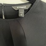 EXPRESS  Black Sheer Bubble Long Sleeve Women’s Blouse Shirt Sz XS EUC Photo 3