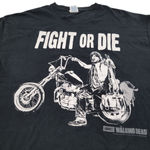 Delta Pro Weight 2013 The Walking Dead Shirt Size XL By Daryl Dixon Fight Or Die AMC Unisex T-shirt Photo 2