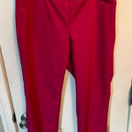 White House | Black Market  dress pants fuchsia perfect form size 6R slim ankle Photo 0