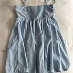 Francesca's Collections Blue Mini Dress Size M Photo 2