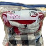 Hanna Andersson Buffalo Plaid Check Organic Cotton Pajama Set Black White Medium Photo 11