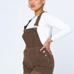 Princess Polly Kacey Overalls in Brown Photo 1