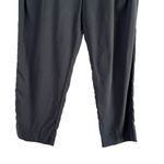 Anthropologie Cupro Wrap Trousers in Charcoal Grey, Size Small Photo 7