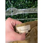 Anthropologie Pants Womens 28 Tan Khaki Cropped Buckle Waist Casual Bottoms Photo 2