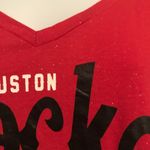 Nba Houston Rockets Ladies Glitter V-Neck T-Shirt Photo 2