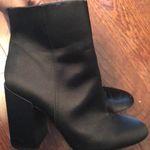 Jessica Simpson Black Silky Booties Photo 0