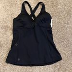 Athleta  Be bold support tank‎ top NWT SMALL black $69 Photo 3