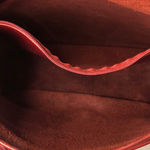 Coach Vintage Stewardess Red Glove Tanned Turn Lock Bag Costa Rica COA 9525 Photo 4