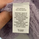 Design Lab Purple Lilac Fuzzy Sweater Size L Size L Photo 4