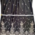Body Central women’s black and white shift dress size small Photo 9