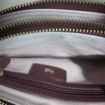 Radley London Burgundy Leather Crossbody Zip Top Bag 10 X 7 Adjustable Strap Photo 12