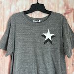 CHRLDR Gray Star Graphic Short Sleeve Crewneck T Shirt Size M Size M Photo 1