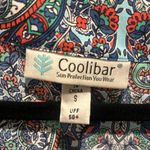 Coolibar Women’s Sun Protection UPF 50+ Blue 3/4 sleeve Dress Sz Small Photo 4