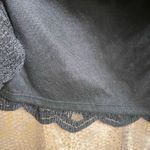 Anthropologie  Eri + Ali Black Lace Off the Shoulder Long Sleeve Blouse, XS NWT Photo 4