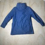 Woolrich The Woman Blue Plaid Wool Blanket Lined Chore Barn Coat Jacket Med Vtg Photo 6