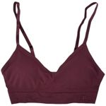 Ralph Lauren Lauren  Luxe Smoothing Bralette Pinot Noir Size M Photo 0
