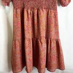 Wild Fable Puff Short Sleeve Smocked Bodice Dress Size Small Photo 4