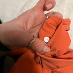 Lululemon Orange Cropped Leggings Size 4 Photo 2