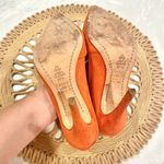 Alice + Olivia Dina Suede Pumps Orange Size EU 37.5 Photo 8