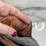 Lucky Brand | Minimalist Women's Gray Leather Yezzah Wedge Boot Sz 7 Photo 4