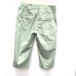 Chico's NWT 2 Chico’s Crop Capri Pants Pastel Green Women’s Photo 3