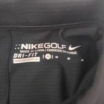 New With Tag Golf Black Solid Plain Nike Polo Shirt Women's M Photo 2