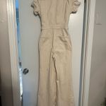 Good American Cream Jumpsuit Denim Photo 2
