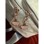 Juicy Couture  Backpack Mini Blue Velvet Crown‎ Rhinestone Embellished NWT Photo 5