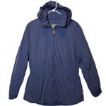 Pacific trail  Outdoor Wear Womens Blue Hooded Rain Jacket Lightweight‎ Warm Photo 0