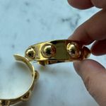 Alexis Bittar New   Gold and Silver Women's Hoop Earrings Photo 8