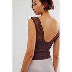 Free People S Intimately Brown Lace Power Play Cami Photo 1