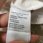 American Eagle  White Ribbed Bodysuit With Bolero Size M Photo 2