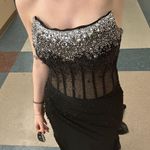 Ashley Lauren  Black Prom Dress 11904 Photo 4