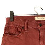Madewell Maroon Low Rise Skinny Skinny Ankle Denim Jeans Women Sz 24 Photo 5