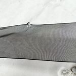 Faux Pearl and Clear Beaded Black Ribbon Tie Statement Necklace Photo 10