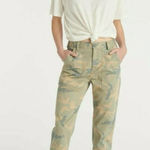 CQY Cargo Camo Jeans Green Size 30 Photo 0