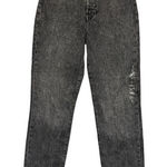 H&M Women’s  Black Washed Mom Jeans Ultra High Waist Loose Fit Size 0 NWT #1921 Photo 0