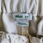 Aerie Empire Cream High Waist Belted Paperbag Camp Shorts Size Medium Photo 5