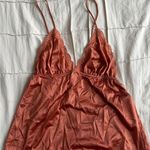 Elegant Lace Trim Satin Chemise Photo 0