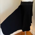 J.Crew  Black Layered Ruffle Shirt. 80% Wool Elastic Waist Thick Material… Photo 7