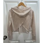 Gymshark  Training Cropped Crossback Hoodie Size XS Oversized Pink Athletic Photo 1