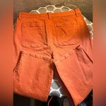 Pistola  Plus Cinnamon Orange Ankle & Cropped Jeans sz 33 wide leg cropped casual Photo 5