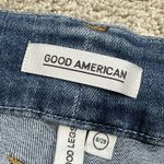 Good American Women’s Good Legs Skinny Jeans High Rise Ripped Pockets Blue 8/28 Photo 8