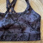 Joy Lab Strappy Sports Bra XS Dark Gray Black Stretch Photo 1